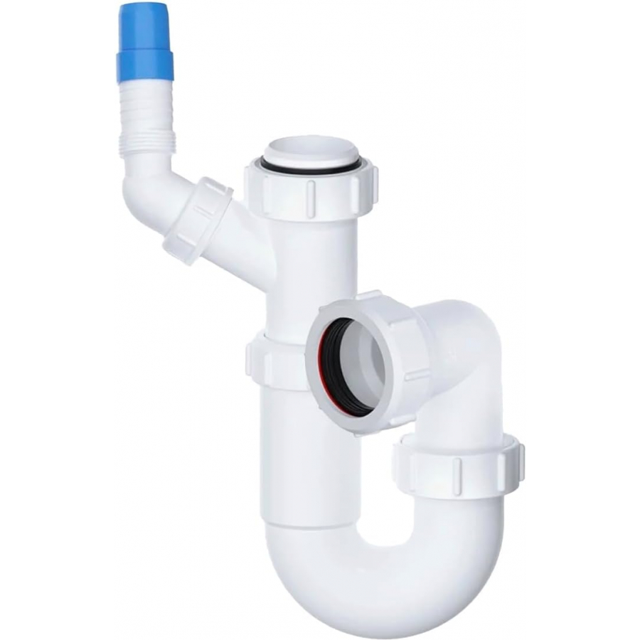 VIVA 40mm Sink Trap with Single Appliance Nozzle | 1½" P Trap | WTST01 - Image 8