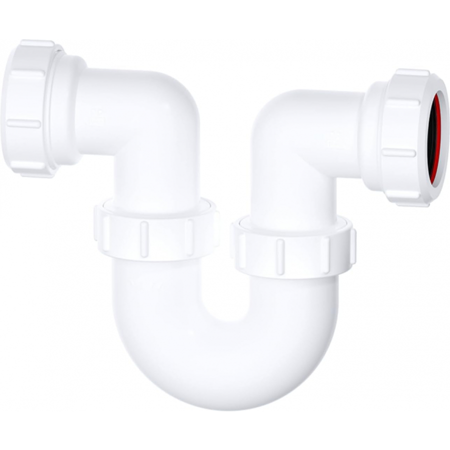 40mm running sink trap with universal outlet for waste pipe