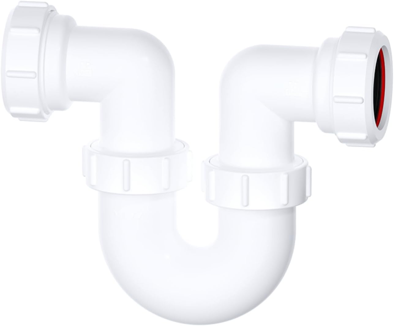 40mm running sink trap with universal outlet for waste pipe