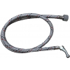 Flexible Oil Line Hose Braided 1/4" M 90 x 3/8" F Nut. 900mm Long Riello Compatable