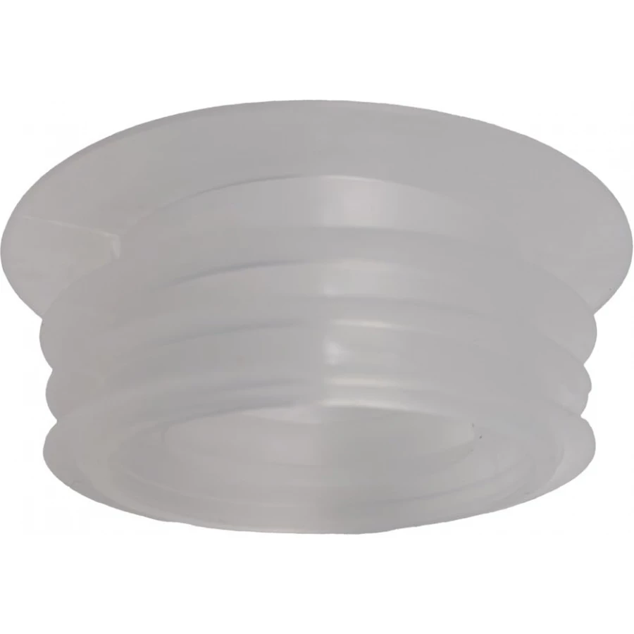 Clear Flush Pipe Inlet Pan Connector - Flush Cone, Flush Pipe Connector Seal