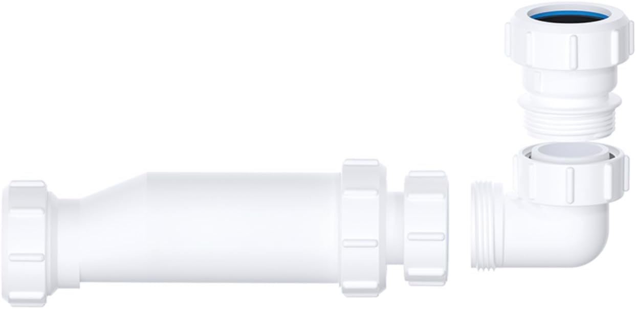 1¼ inch waterless waste trap for compact basin waste installations