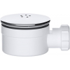 VIVA polypropylene 90mm shower drain trap with compression outlet