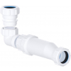 40mm self-sealing waste valve with horizontal or vertical installation