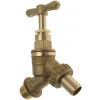 WRAS 1/2" BSP Brass Garden Tap - Outside Tap
