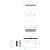 VIVA WTSH90 easy clean chrome shower waste for 90mm shower tray