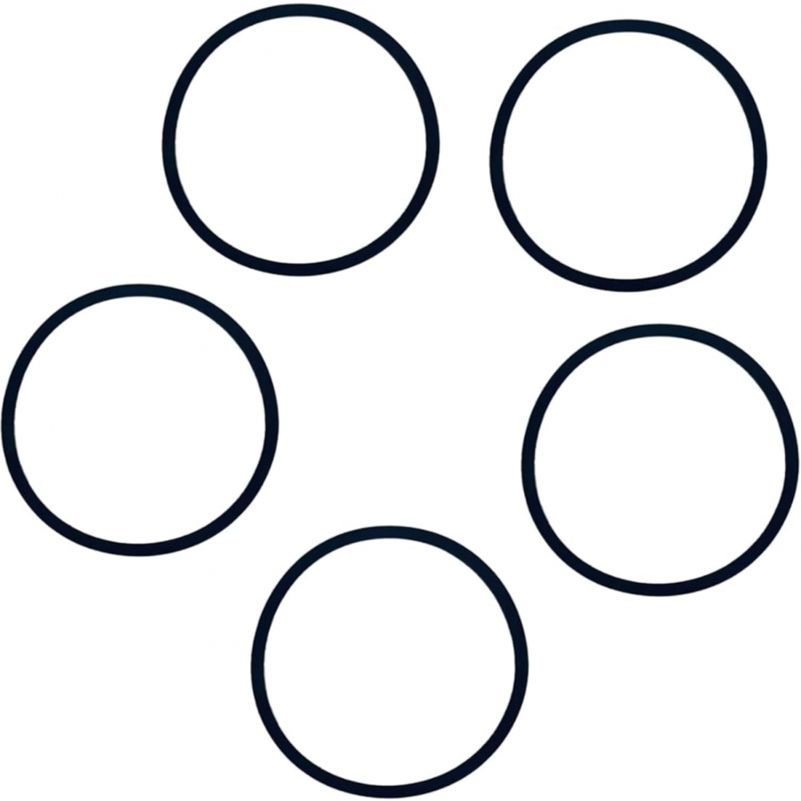 Pack of PlumbEZ 40mm replacement trap washers for sink and bath traps