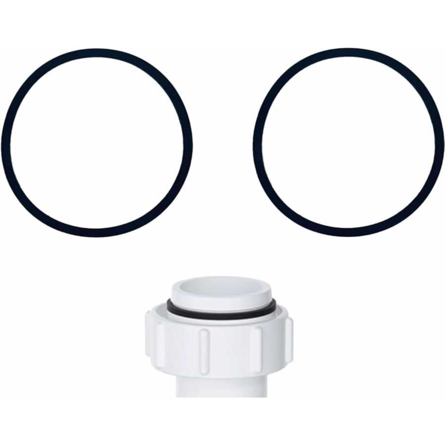 PlumbEZ 40mm trap washers rubber seals for sink and bath waste traps
