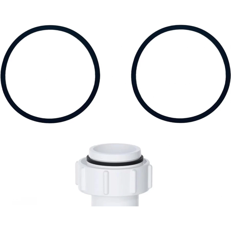 PlumbEZ 40mm trap washers rubber seals for sink and bath waste traps