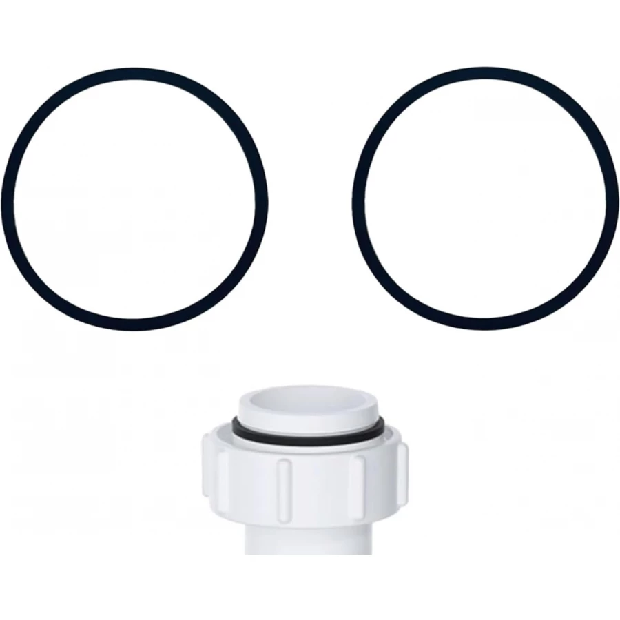 PlumbEZ 32mm trap washers rubber seals for sink and basin waste traps