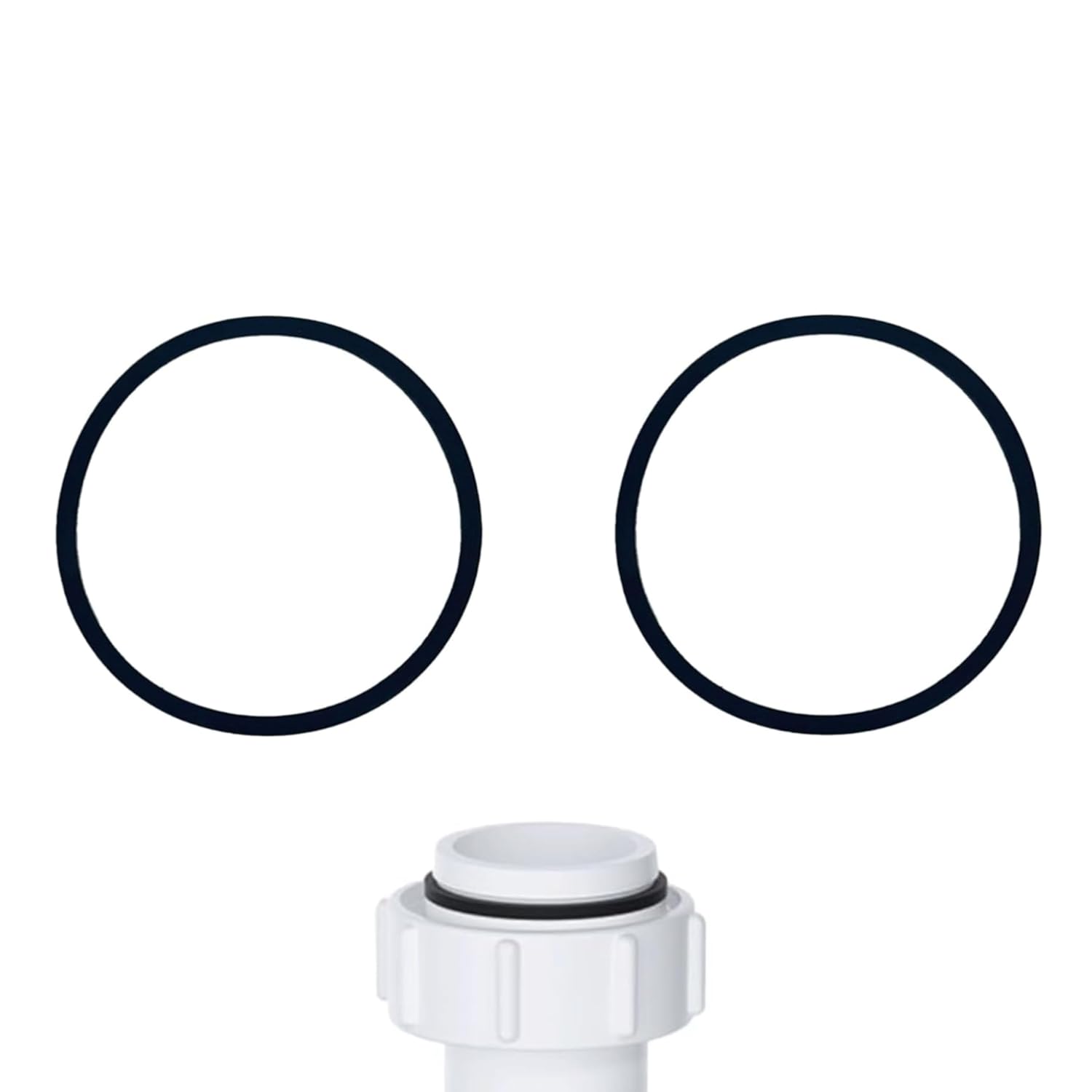 PlumbEZ 32mm trap washers rubber seals for sink and basin waste traps