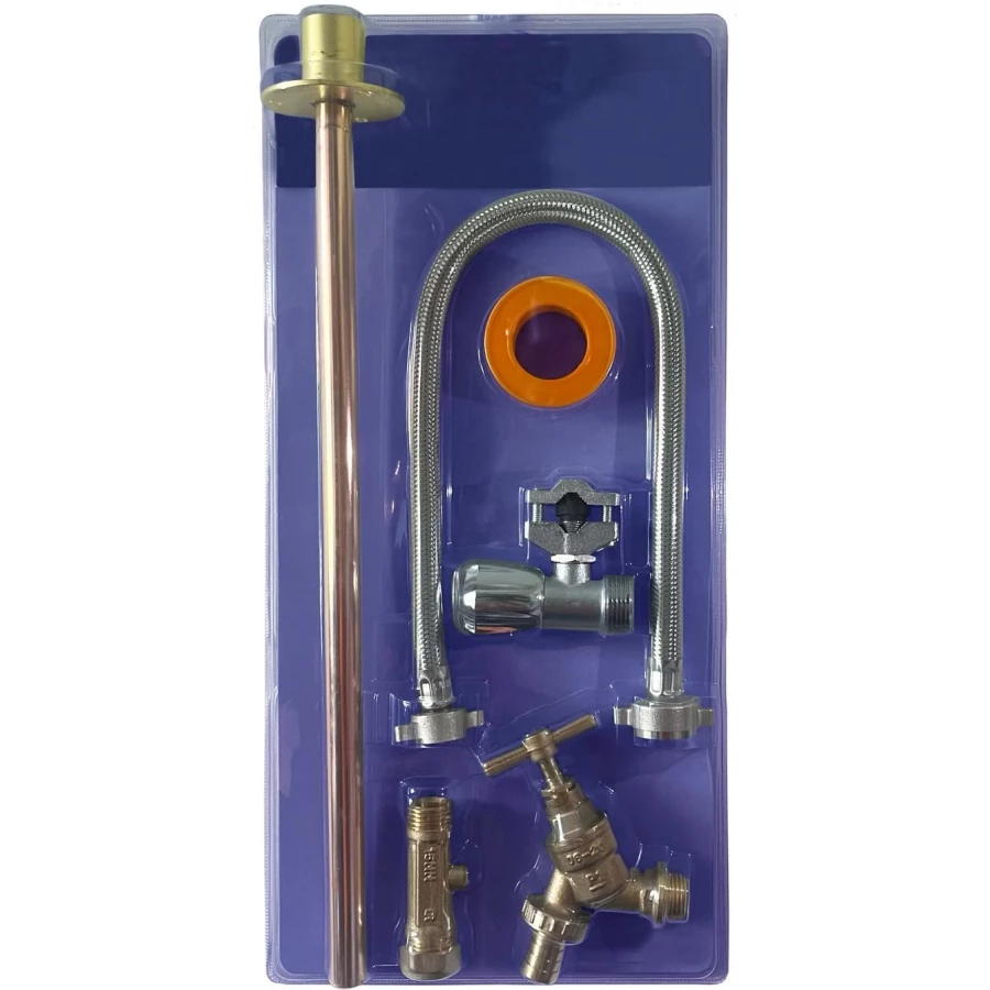 Outside Garden Tap Kit Easy Self Cutting DIY Fitting for Outdoor Hose Tap