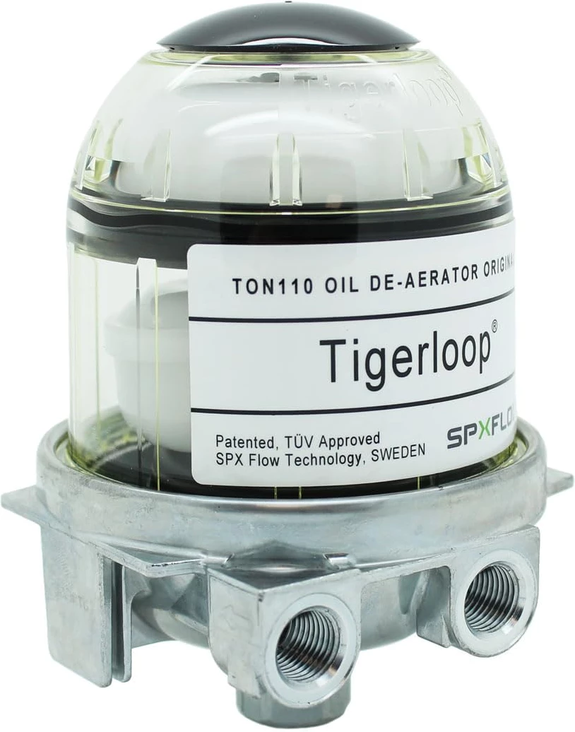 Tigerloop oil de-aerator