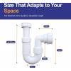VIVA adjustable sink trap for kitchen sink waste pipe installation