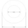 VIVA 1½" Foam Doughnut Washer | Toilet Cistern Seal | PP0034 - Image 6