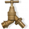 PlumbEZ WRAS brass garden tap 1/2 inch BSP