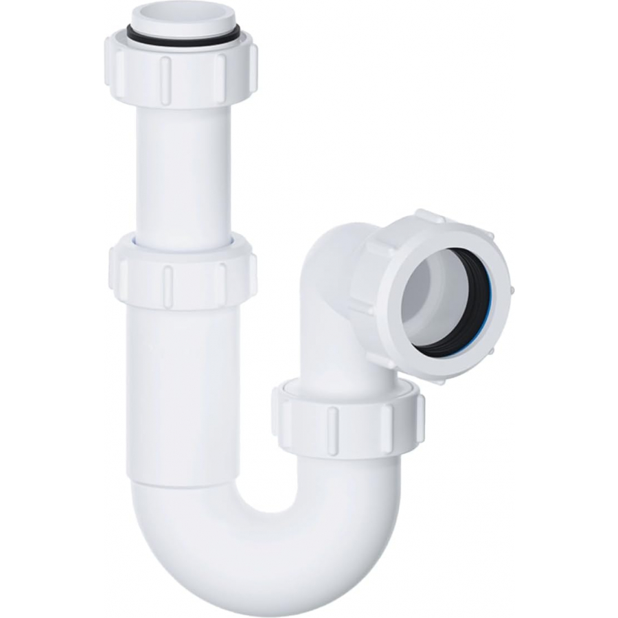 VIVA 32mm telescopic P trap 1¼ inch adjustable basin trap