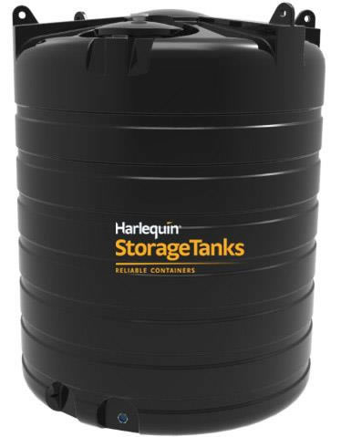 Harlequin 9250 Litre Non-Potable Water Tank | Vertical | NP9250VT