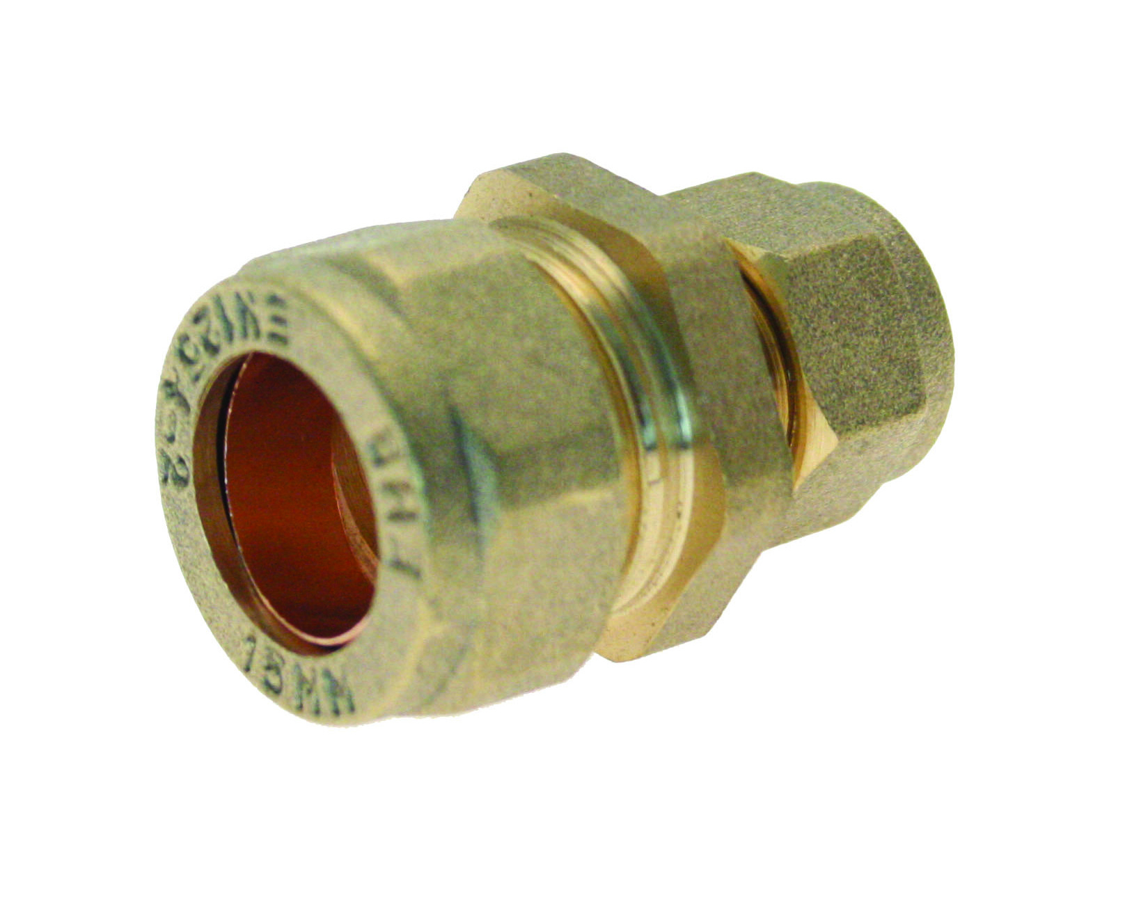 PlumbEZ 15mm x 12mm Compression Reducing Coupler