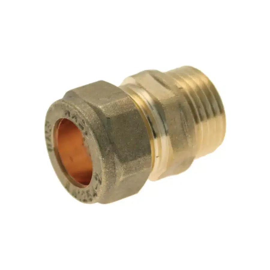 PlumbEZ 10mm Male Compression Coupler – WRAS