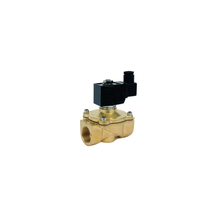 Water & Air Brass Normally Closed Solenoid Valve – ½″ to 1″ BSP