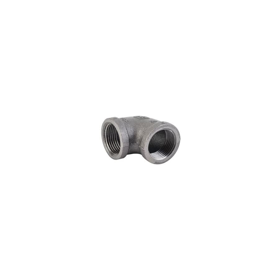 Water Pipe Malleable Black Iron 90° Female Elbow – ½″ to 2″ BSP