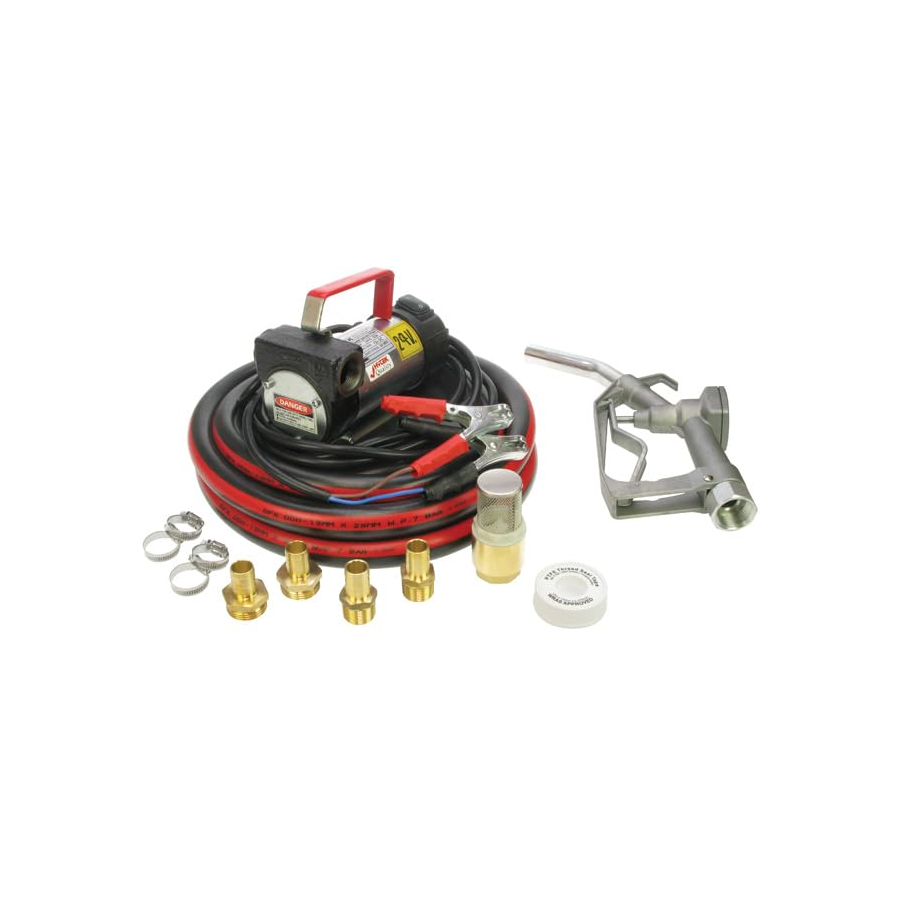HYTEK 24V Diesel & HVO Transfer Pump Kit | 40L/min