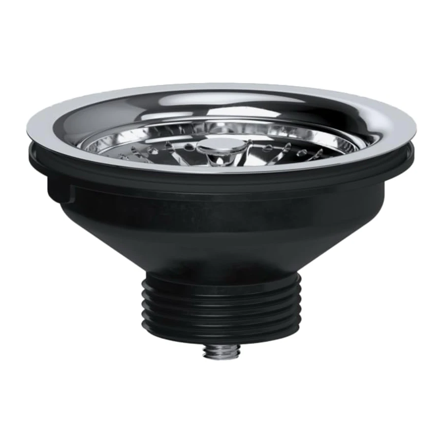 VIVA 40mm Basket Strainer Waste | No Overflow