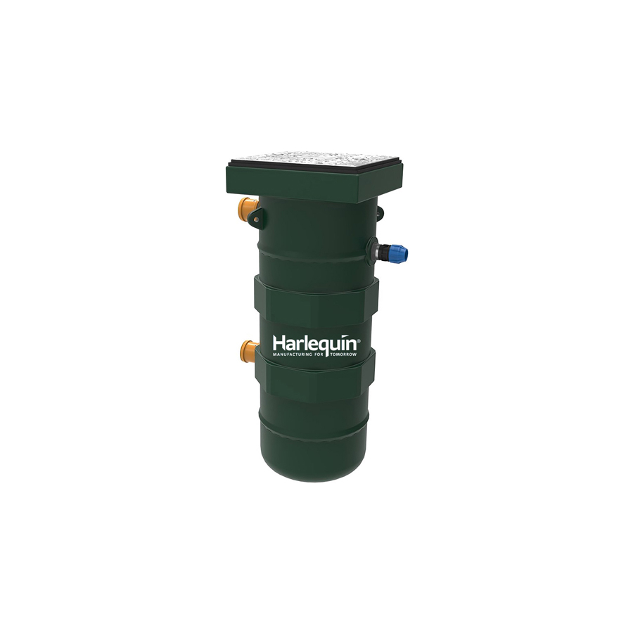 Harlequin 450 Litre Sewage Pump Station | Single Vortex Pump | 450PSV1