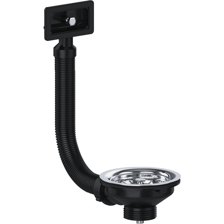 VIVA 40mm Basket Strainer Waste | Square Overflow
