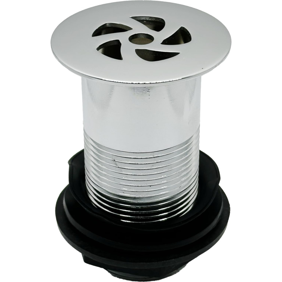 PlumbEZ 32mm Unslotted Flush-Grated Basin Waste