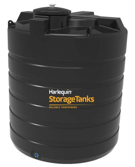 Harlequin 7500 Litre Non-Potable Water Tank | Vertical | NP7500VT