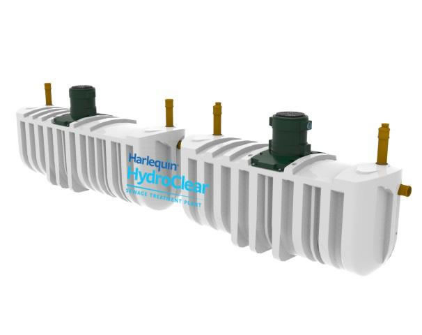 Harlequin HydroClear HC40 Sewage Treatment Plant | Up to 40 People | HC40
