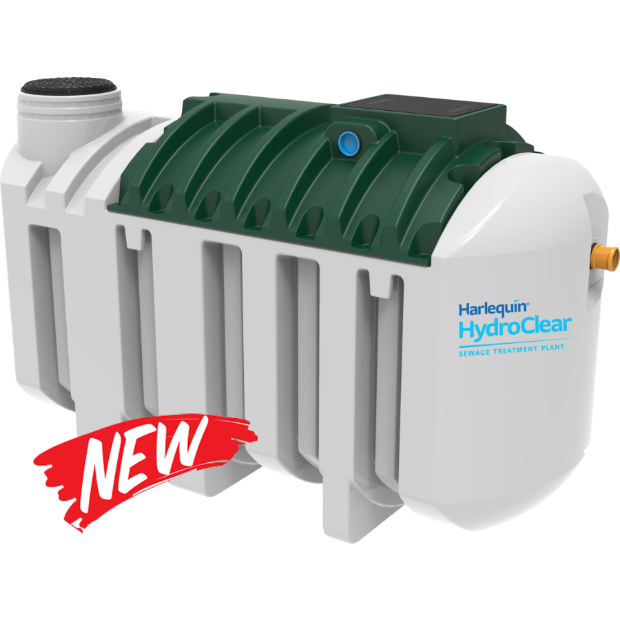 Harlequin HydroClear HC12 Sewage Treatment Plant | Up to 12 People | HC12