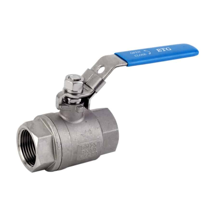 Water & AdBlue Stainless Steel Lockable Lever Ball Valve