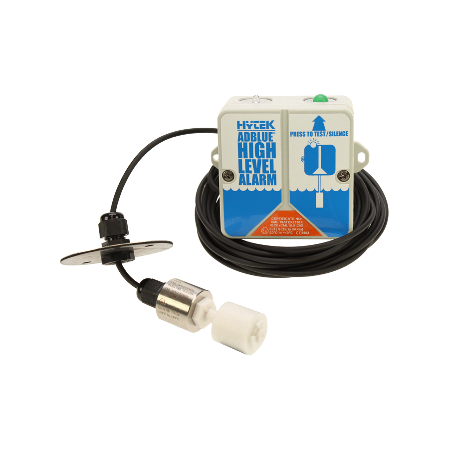 HYTEK ATEX Water & AdBlue High-Level Tank Alarm – Plastic Tanks
