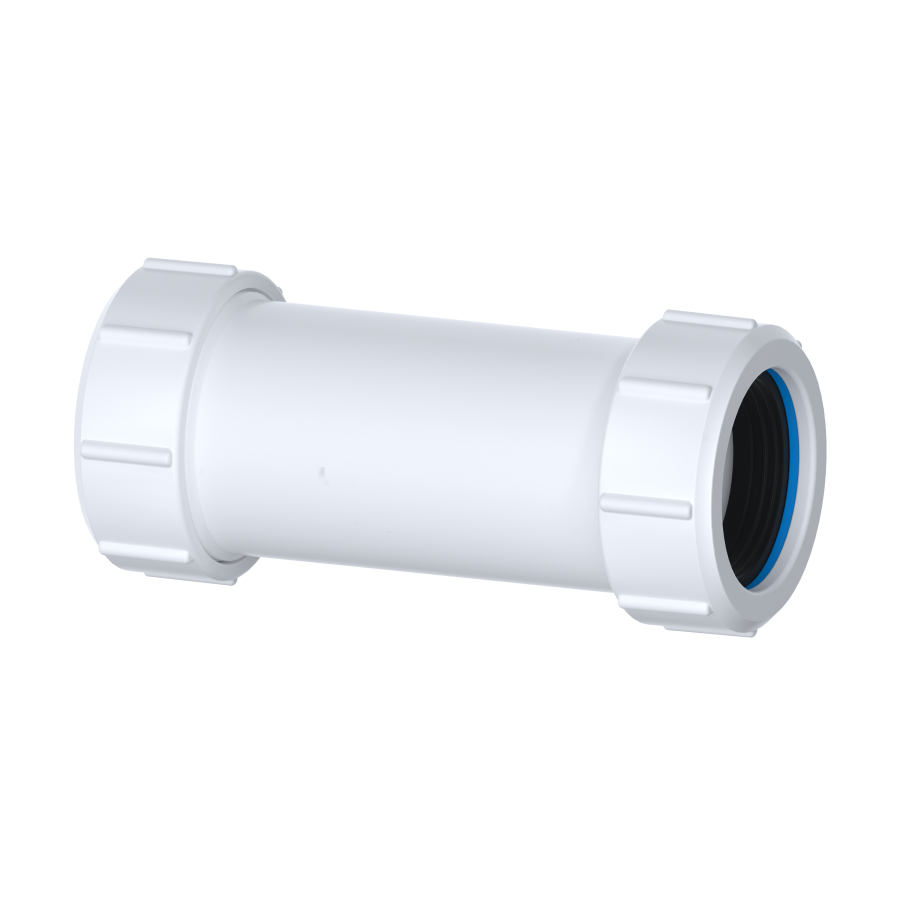 VIVA W32B 32mm (1¼") Adjustable Straight Compression Waste Connector