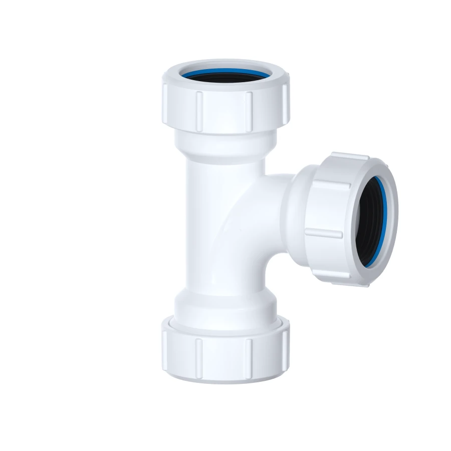 VIVA W32H 32mm (1¼") Swept Tee Compression Waste Fitting