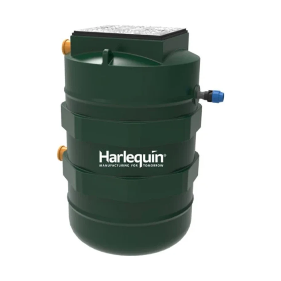 Harlequin 1100 Litre Grinder Pump Station