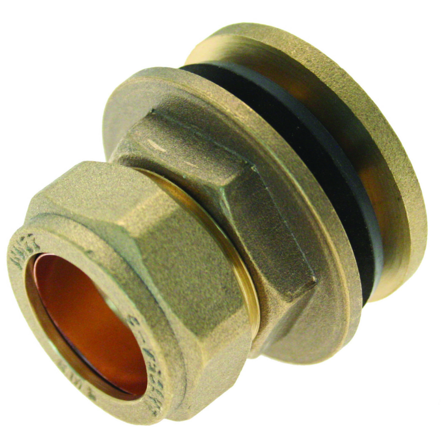 PlumbEZ Compression Tank Connector | 15mm and 22mm | WRAS