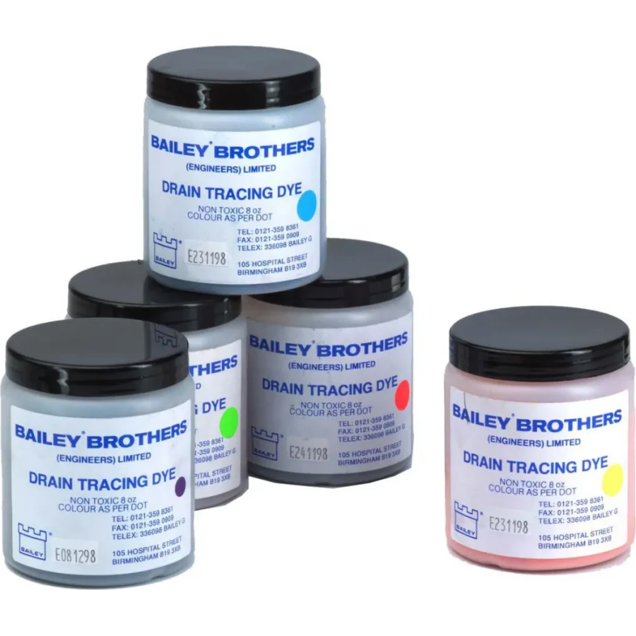 Bailey 1992 Drain Tracing Dye - Blue