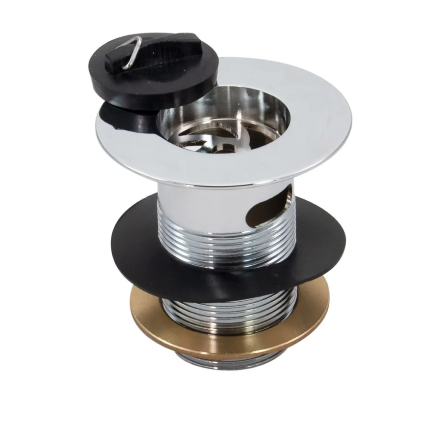 PlumbEZ Belfast Sink Waste Brass back nut
