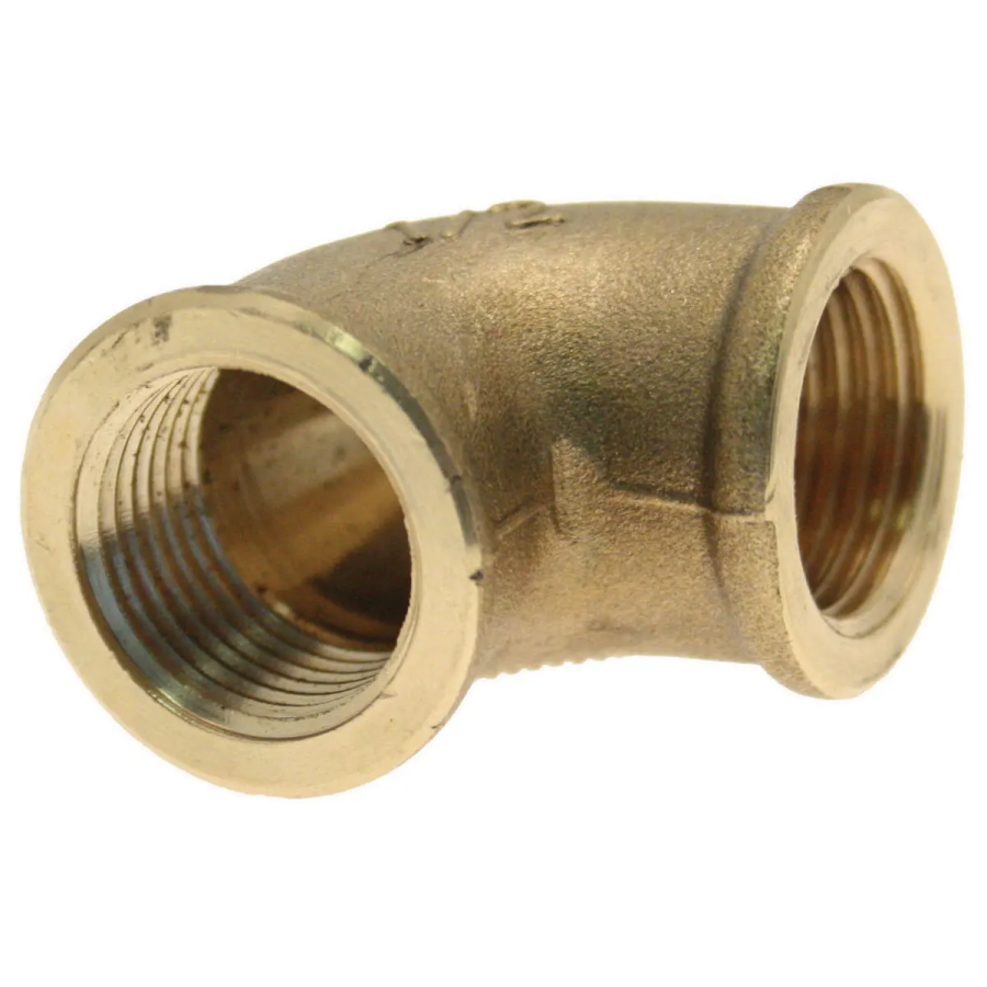 PlumbEZ Brass Elbow F x F