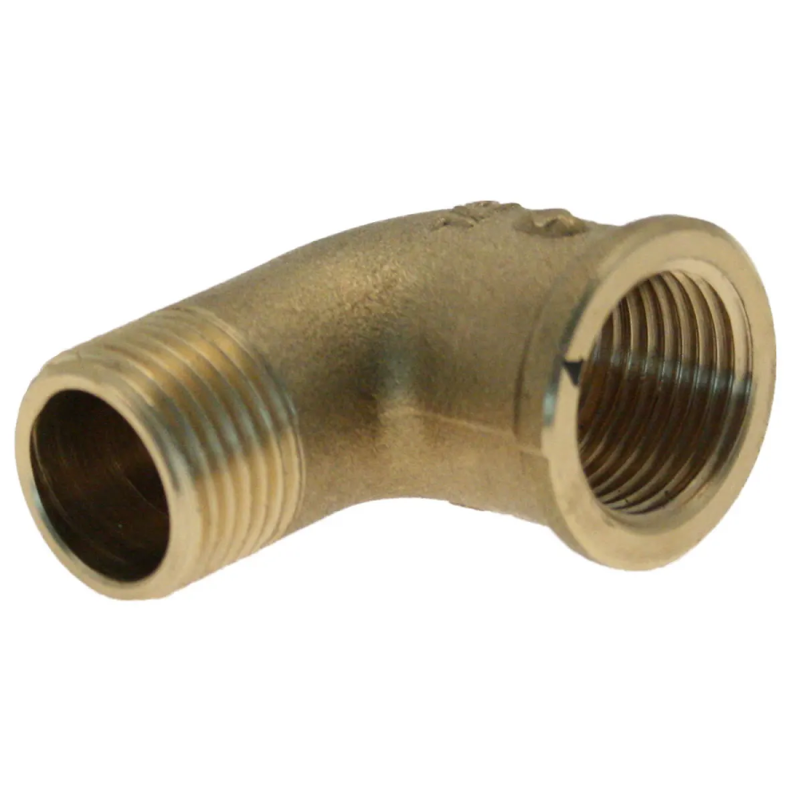 PlumbEZ Brass Elbow M x F