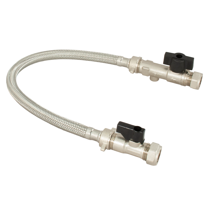 PlumbEZ Filling Loop Part L straight 15mm x ½"