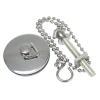 PlumbEZ Plug and Chain Set Basin, chrome brass plug