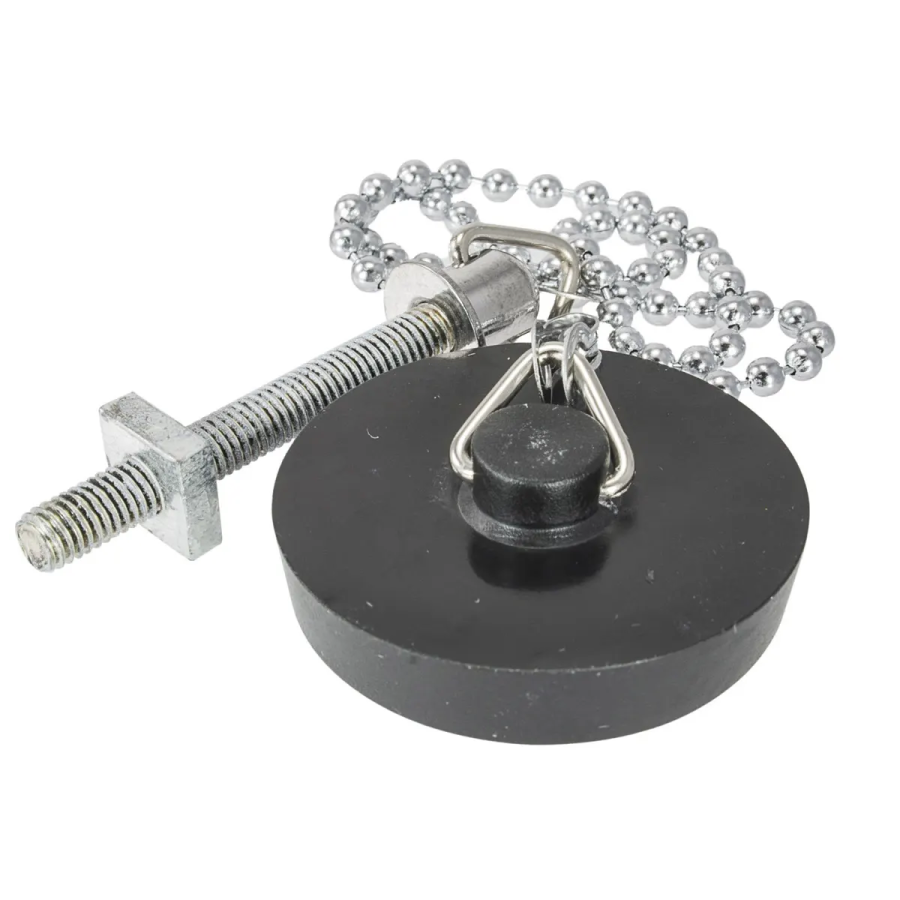 PlumbEZ Plug and Chain Set Basin, poly plug