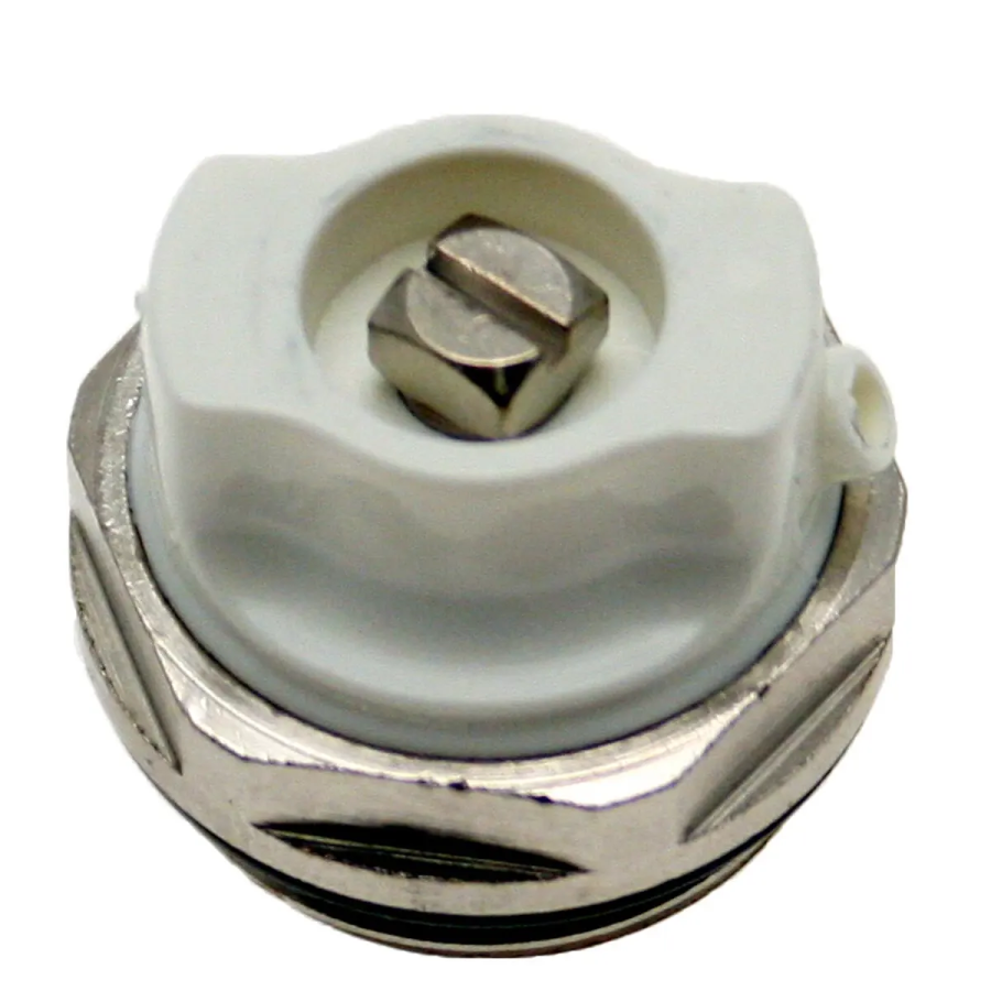 PlumbEZ Radiator Air Vent ½" chrome directional