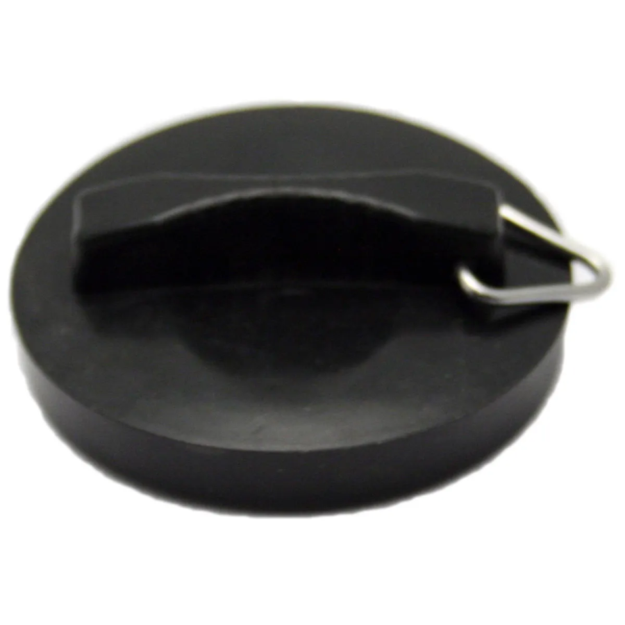 PlumbEZ Sink, Basin and Bath Plug 1½" black poly (basin)
