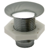 PlumbEZ Tap Hole and Overflow Stoppers Cistern hole stopper, chrome